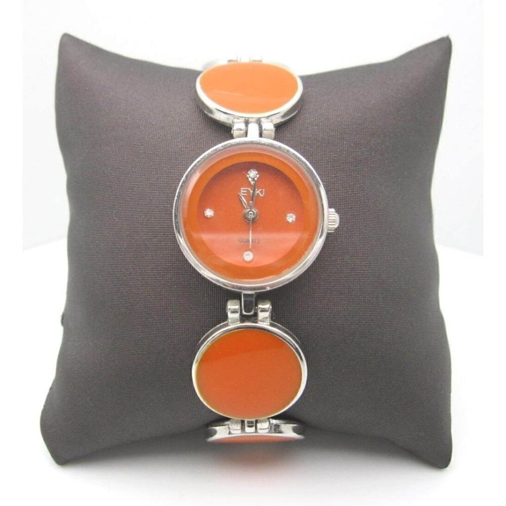 Womens Eyki Quartz Water Resistant Analog Dial Formal Watch (B70)